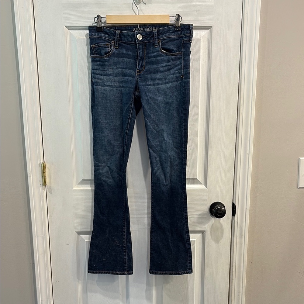 American Eagle Outfitters Blue Boot Cut Jeans Classic Style